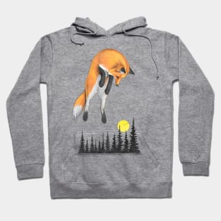 Fox on the hunt Hoodie